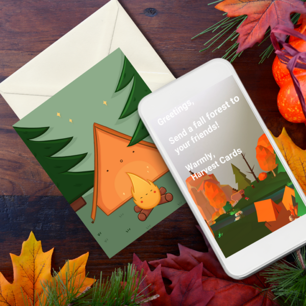 Forest Card Display