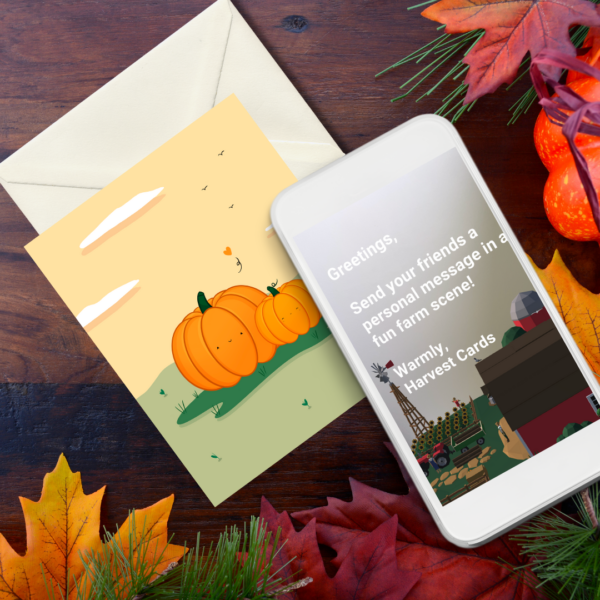 Pumpkin card