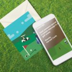 Golf Greeting Card